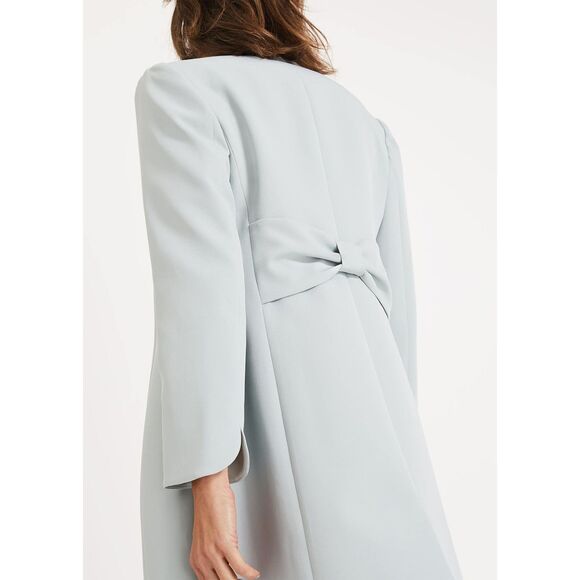 Phase Eight Constanza Coat - Duck Egg Blue US 4 - Picture 3 of 14